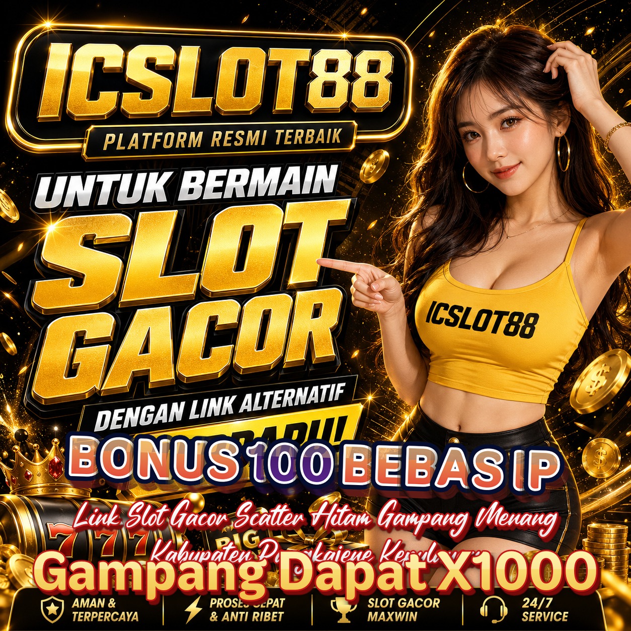 BONUS 100 BEBAS IP